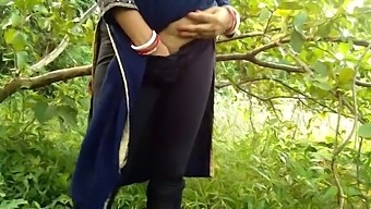 Public Outdoor Threesome With Busty Milf And Her Daughter-In-Law