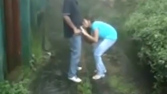 Amateur Couple Indulges In Public Oral Pleasure And Interracial Sex