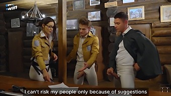 Hange'S Intense Encounter With Ervin And Levi In The Survey Corps Office