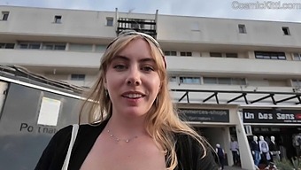 Amateur Couple’s Deep And Intense Public Encounter In A Nudist City